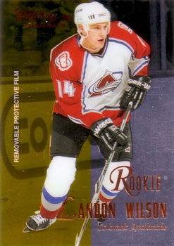1995-96 Select Certified #134 Landon Wilson Front