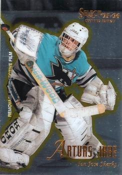 1995-96 Select Certified #91 Arturs Irbe Front
