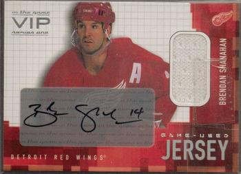 2003-04 In The Game VIP - Jersey Autographs #BS-A Brendan Shanahan Front