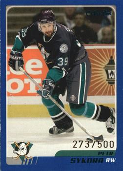 2003-04 O-Pee-Chee - Blue #18 Petr Sykora  Front