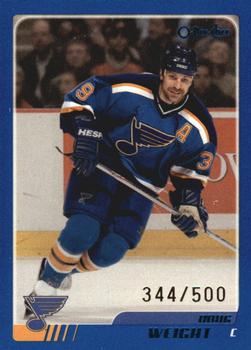 2003-04 O-Pee-Chee - Blue #125 Doug Weight  Front