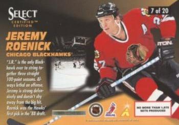 Chicago Blackhawks Greatest 100- #7 Jeremy Roenick