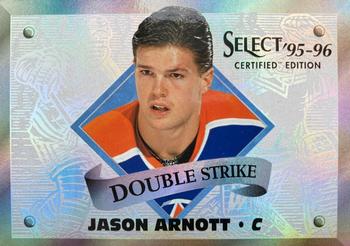 1995-96 Select Certified - Double Strike #8 Jason Arnott Front