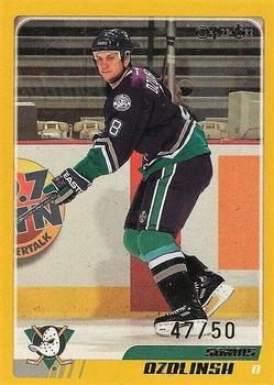 2003-04 O-Pee-Chee - Gold #154 Sandis Ozolinsh  Front