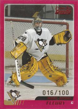 2003-04 O-Pee-Chee - Red #340 Marc-Andre Fleury  Front