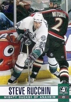 2003-04 Pacific - Blue #9 Steve Rucchin Front
