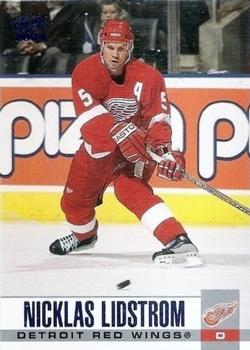 2003-04 Pacific - Blue #123 Nicklas Lidstrom Front