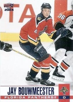 2003-04 Pacific - Blue #141 Jay Bouwmeester Front