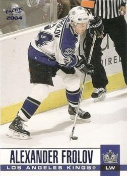 2003-04 Pacific - Blue #155 Alexander Frolov Front