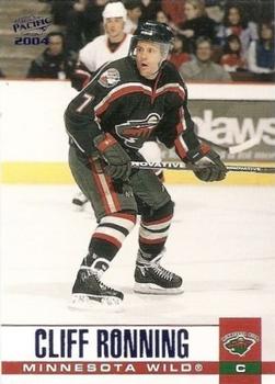 2003-04 Pacific - Blue #170 Cliff Ronning Front