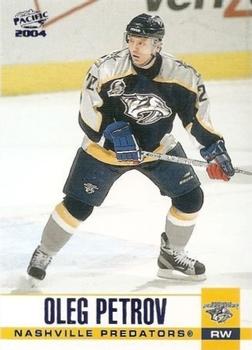 2003-04 Pacific - Blue #191 Oleg Petrov Front