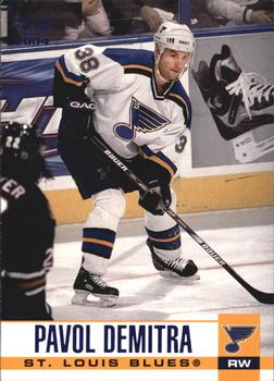 2003-04 Pacific - Blue #280 Pavol Demitra Front