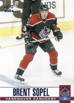 2003-04 Pacific - Blue #338 Brent Sopel Front