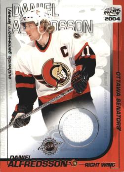 2008-09 Daniel Alfredsson Ottawa Senators Game Worn Jersey