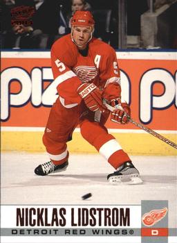 2003-04 Pacific - Red #123 Nicklas Lidstrom Front