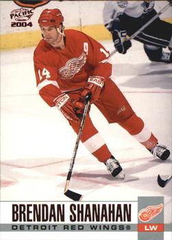 2003-04 Pacific - Red #126 Brendan Shanahan Front