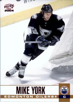 2003-04 Pacific - Red #139 Mike York Front