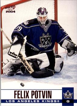 2003-04 Pacific - Red #159 Felix Potvin Front