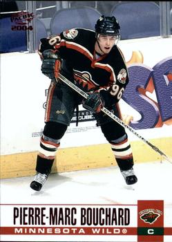2003-04 Pacific - Red #161 Pierre-Marc Bouchard Front