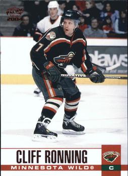 2003-04 Pacific - Red #170 Cliff Ronning Front