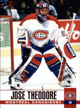 2003-04 Pacific - Red #183 Jose Theodore Front
