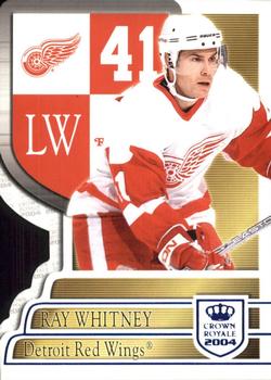 2003-04 Pacific Crown Royale - Blue #38 Ray Whitney Front