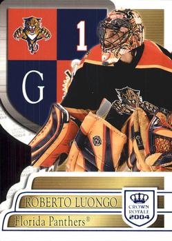2003-04 Pacific Crown Royale - Blue #45 Roberto Luongo Front