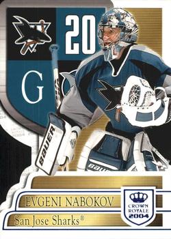 2003-04 Pacific Crown Royale - Blue #87 Evgeni Nabokov Front