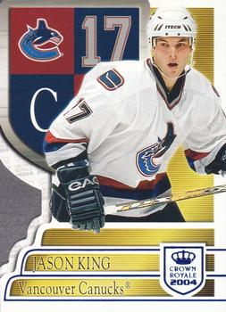 2003-04 Pacific Crown Royale - Blue #97 Jason King Front
