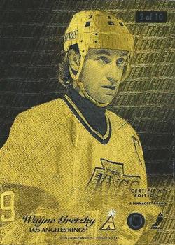 1995-96 Select Certified - Gold Team #2 Wayne Gretzky Back