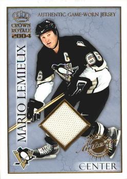 2003-04 Pacific Crown Royale - Game-Worn Jerseys (Hobby) #20 Mario Lemieux Front