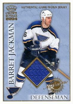 2003-04 Pacific Crown Royale - Game-Worn Jerseys (Hobby) #21 Barret Jackman Front