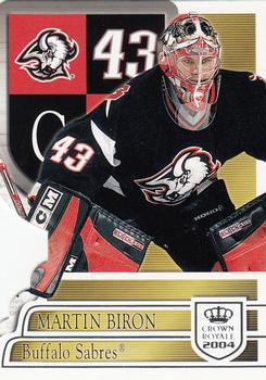 2003-04 Pacific Crown Royale - Retail #10 Martin Biron Front