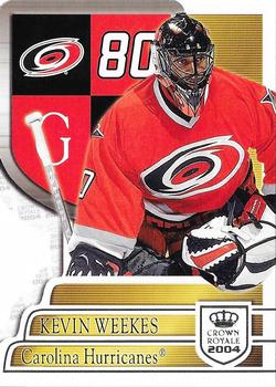 2003-04 Pacific Crown Royale - Retail #18 Kevin Weekes Front