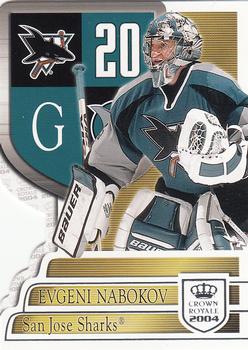 2003-04 Pacific Crown Royale - Retail #87 Evgeni Nabokov Front