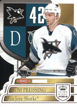 2003-04 Pacific Crown Royale - Retail #134 Tom Preissing Front