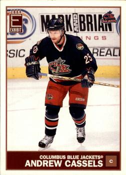 2003-04 Pacific Exhibit - Blue Backs #41 Andrew Cassels Front