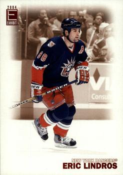 2003-04 Pacific Exhibit - Blue Backs #181 Eric Lindros Front