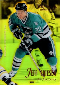 1995-96 Select Certified - Mirror Gold #56 Jeff Friesen Front