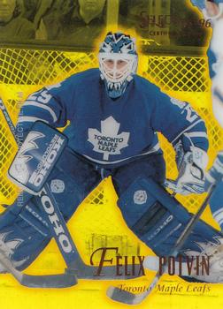 1995-96 Select Certified - Mirror Gold #69 Felix Potvin Front
