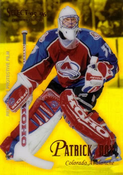 1995-96 Select Certified - Mirror Gold #81 Patrick Roy Front