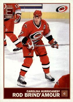 2003-04 Pacific Exhibit - Yellow Backs #26 Rod Brind'Amour Front