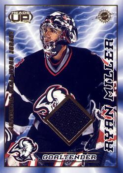 2003-04 Pacific Heads Up - Game-Worn Jerseys #5 Ryan Miller Front
