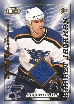 2003-04 Pacific Heads Up - Game-Worn Jerseys #23 Barret Jackman Front