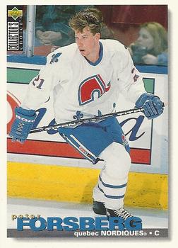 1995-96 Collector's Choice #26 Peter Forsberg Front