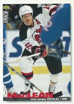 1995-96 Collector's Choice #34 John MacLean Front