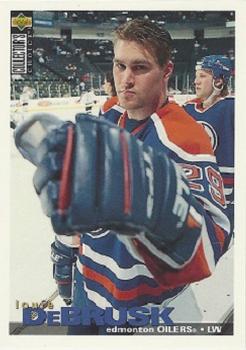 1995-96 Collector's Choice #87 Louie DeBrusk Front