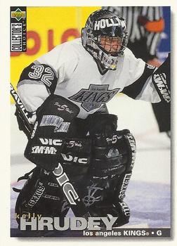 1995-96 Collector's Choice #147 Kelly Hrudey Front