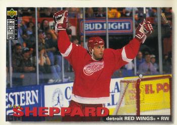 1995-96 Collector's Choice #177 Ray Sheppard Front