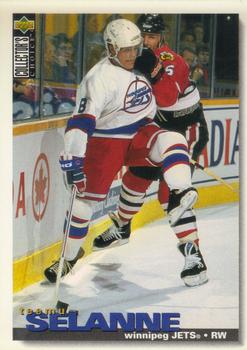 1995-96 Collector's Choice #244 Teemu Selanne Front